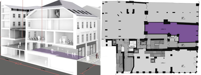 lokal 1c - powierzchnia 136 m lokal 1c - powierzchnia 136 m