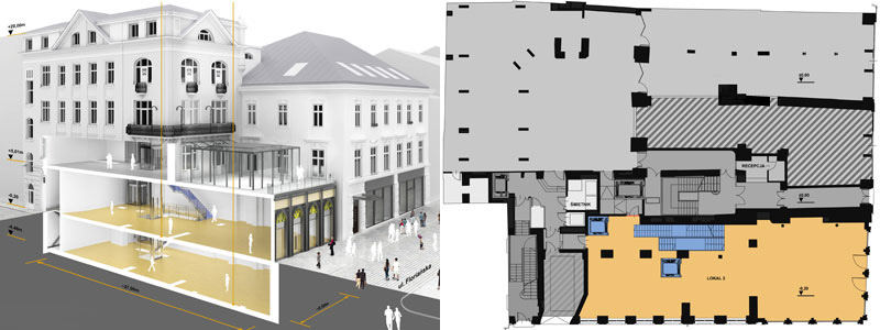 lokal 2, wariant 2 - powierzchnia 464 m lokal 2, wariant 2 - powierzchnia 464 m